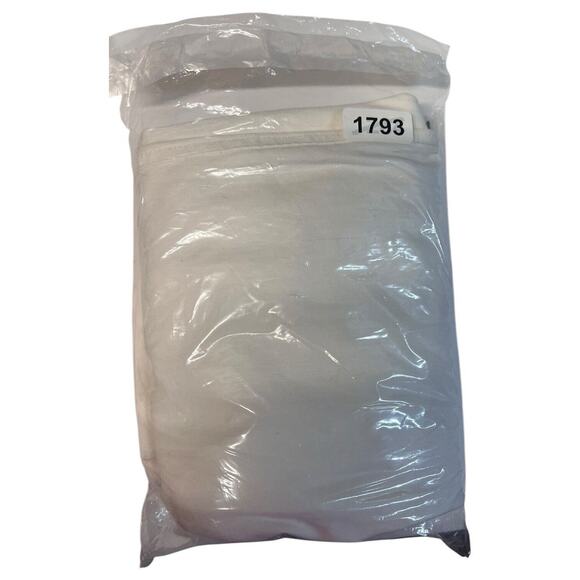 New Spanx Jeggings Womens Medium White Ankle Skinny Stretch Cropped Jeans Pants - Picture 14 of 16